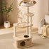Nordic Grey Felt Cat Tree (Small Size)