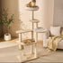 Nordic Grey Felt Cat Tree (Small Size)