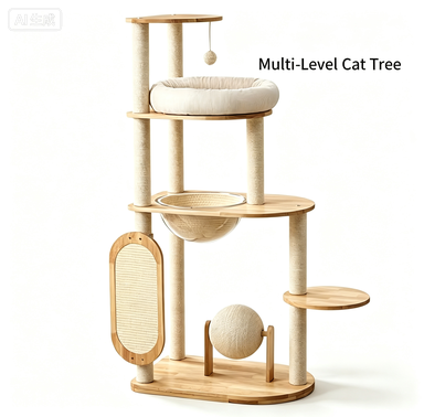 Compact Urban Cat Tree