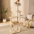 Nordic Gray Felt Cat Tree (Medium)
