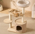 Nordic Gray Felt Cat Tree (Medium)