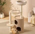 Nordic Gray Felt Cat Tree (Medium)