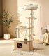 Nordic Gray Felt Cat Tree (Medium)