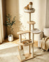 Scandinavian Gray Felt Cat Tree (Large)