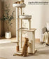 Scandinavian Gray Felt Cat Tree (Large)