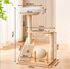 Rubber Wood & Acrylic Cat Tree (Standard)
