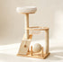 Rubber Wood & Acrylic Cat Tree (Standard)