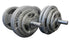 60kg Adjustable Dumbbell Set Standard Hammertone Weights (w/ EZY GRIP)