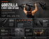 Godzilla Wall Mounted Chin-Up Bar, 5 Grip Pull Up Bar Commercial Steel Home Gym