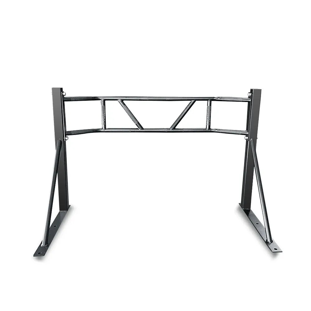 Godzilla Wall Mounted Chin-Up Bar, 5 Grip Pull Up Bar Commercial Steel Home Gym