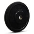JFIT Black Olympic Bumper Plate 10LB 25LB 35LB 45LB — 45LB/20KG