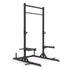 Power Rack Half Rack 238cm with J-Hooks & Spotter Bars, 400kg Capacity, Black