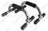 Push Up Bars Pair Non-Slip Foam Grip Home Gym Strength Training Workout Stands