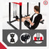 Power Cage Multifunction Rack with Lat Pulldown, Low Row, Pull-Up Bar & J-Hooks