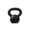 10kg Cast Iron Kettlebell, Black Powder Coated, Single-Piece Classic Design, Gym