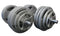 80kg Adjustable Dumbbell Set, Hammertone EZY Grip Plates, Spin-Lock Handles
