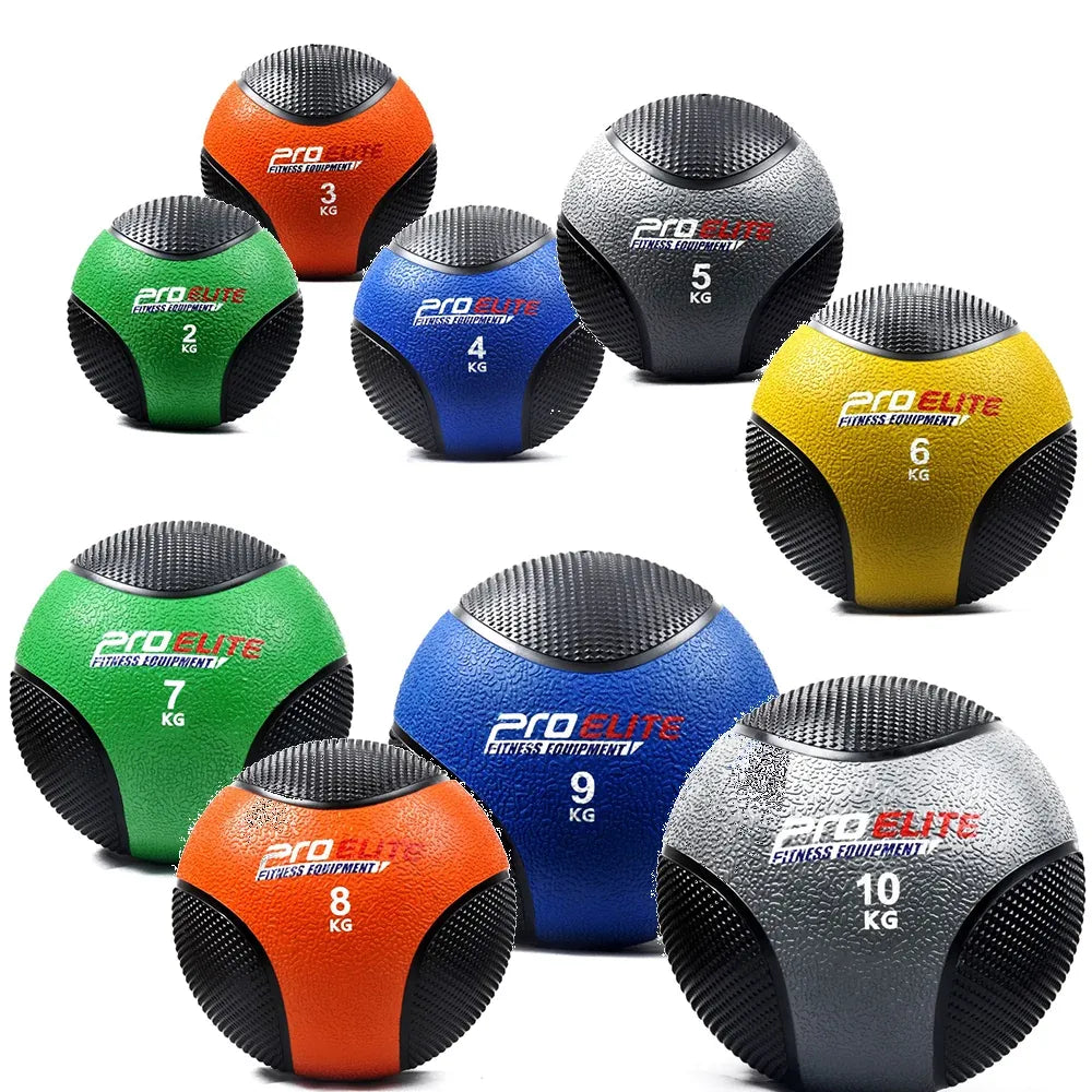 2kg–10kg Medicine Ball Set with Storage Rack