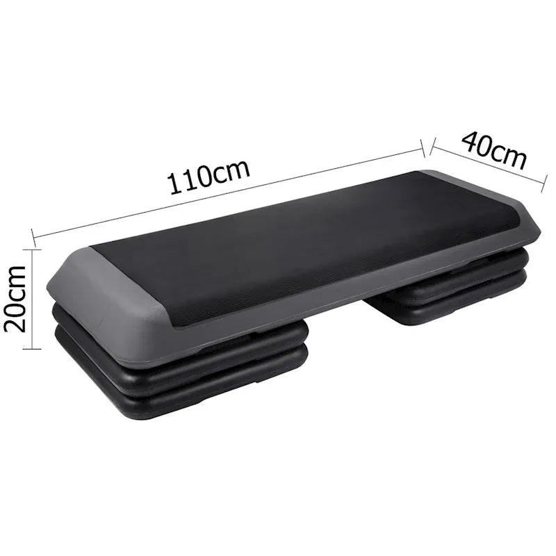 Commercial Aerobic Step – 5 Level Fitness Platform with 8 Blocks