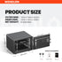 Fireproof and waterproof biometric safe,weighs 33 KG. Fire proof box for home,office,lock box,cabinet with fingerprint,silent mode,Anti-Theft