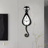 Black Cat-Shaped Clock Home Decor Clock Unique Wall Clock High-Quality Clock Cat