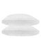 Royal Comfort Luxury Bamboo Blend Gusset Pillow Twin Pack 4cm Gusset Support