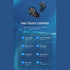 FitSmart In Ear Buds with Charging Case Portable Wireless Black