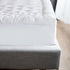 Royal Comfort 1200GSM Deluxe 7-Zone Mattress Topper Luxury Gusset Breathable - Double - White
