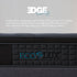Eco Lux Euro Top 7 -Zone Pocket Spring Mattress Plush Edge Support Medium Firm - Single