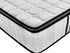Ergopedic Mattress 5 Zone Latex Pocket Spring Mattress In A Box 30cm - King - White  Grey  Black