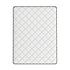 Comforpedic Mattress 5 Zone Medium Support Foam Bonnell Spring 21CM - Queen - White  Black