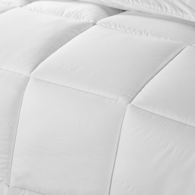 Royal Comfort 800GSM Quilt Down Alternative  Duvet Cotton Cover Hotel Grade - King - White
