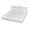 Royal Comfort 1200TC Sheet Set Damask Cotton Blend Ultra Soft Sateen Bedding - Queen - White