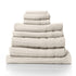 Royal Comfort Eden Egyptian Cotton 600GSM 8 Piece Luxury Bath Towels Set - Beige