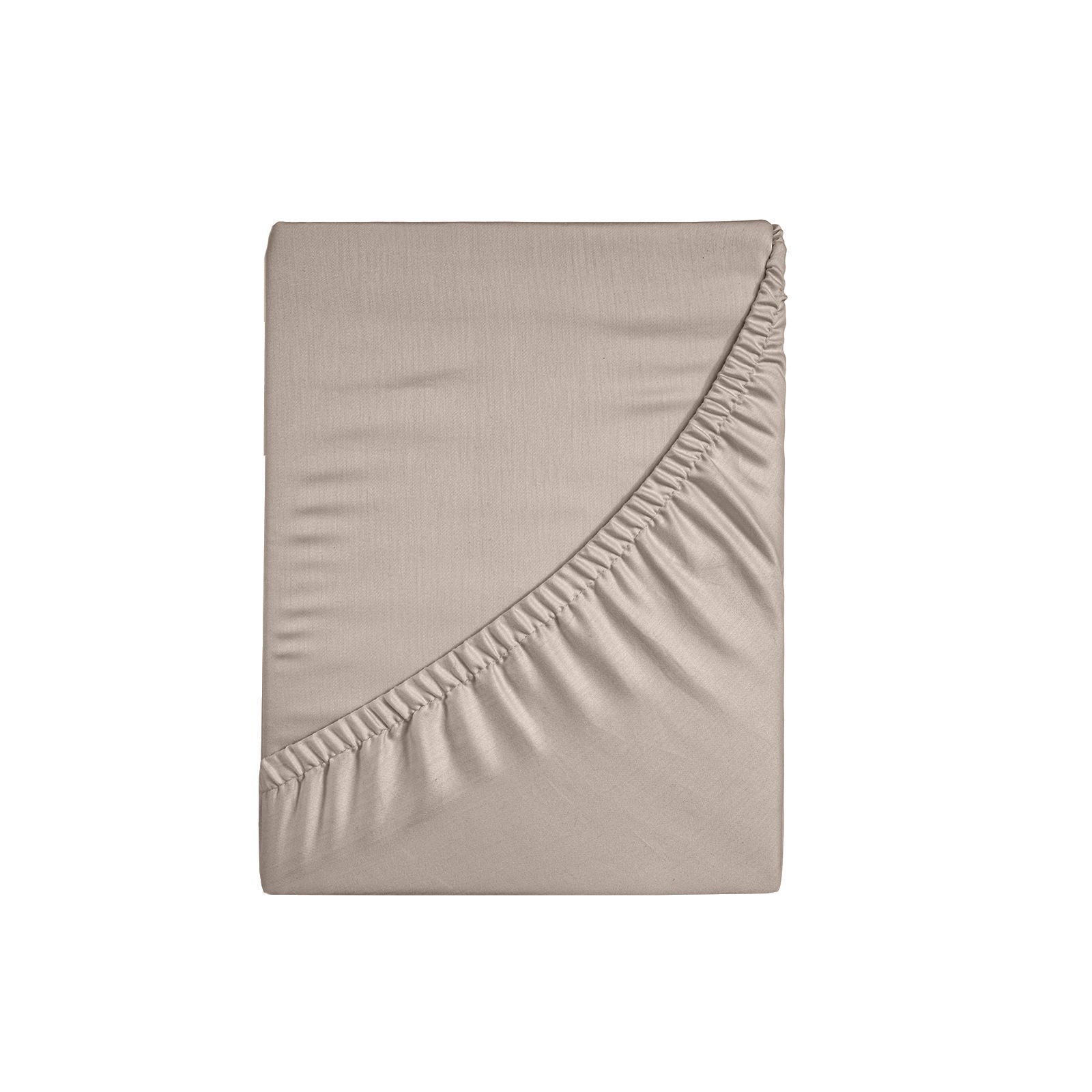 Royal Comfort 1500 Thread Count Cotton Rich Sheet Set 3 Piece Ultra Soft Bedding - Double - Stone