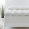 Royal Comfort 1800GSM Duck Feather Down Topper And 1000GSM 2 Duck Pillows Set - Queen - White