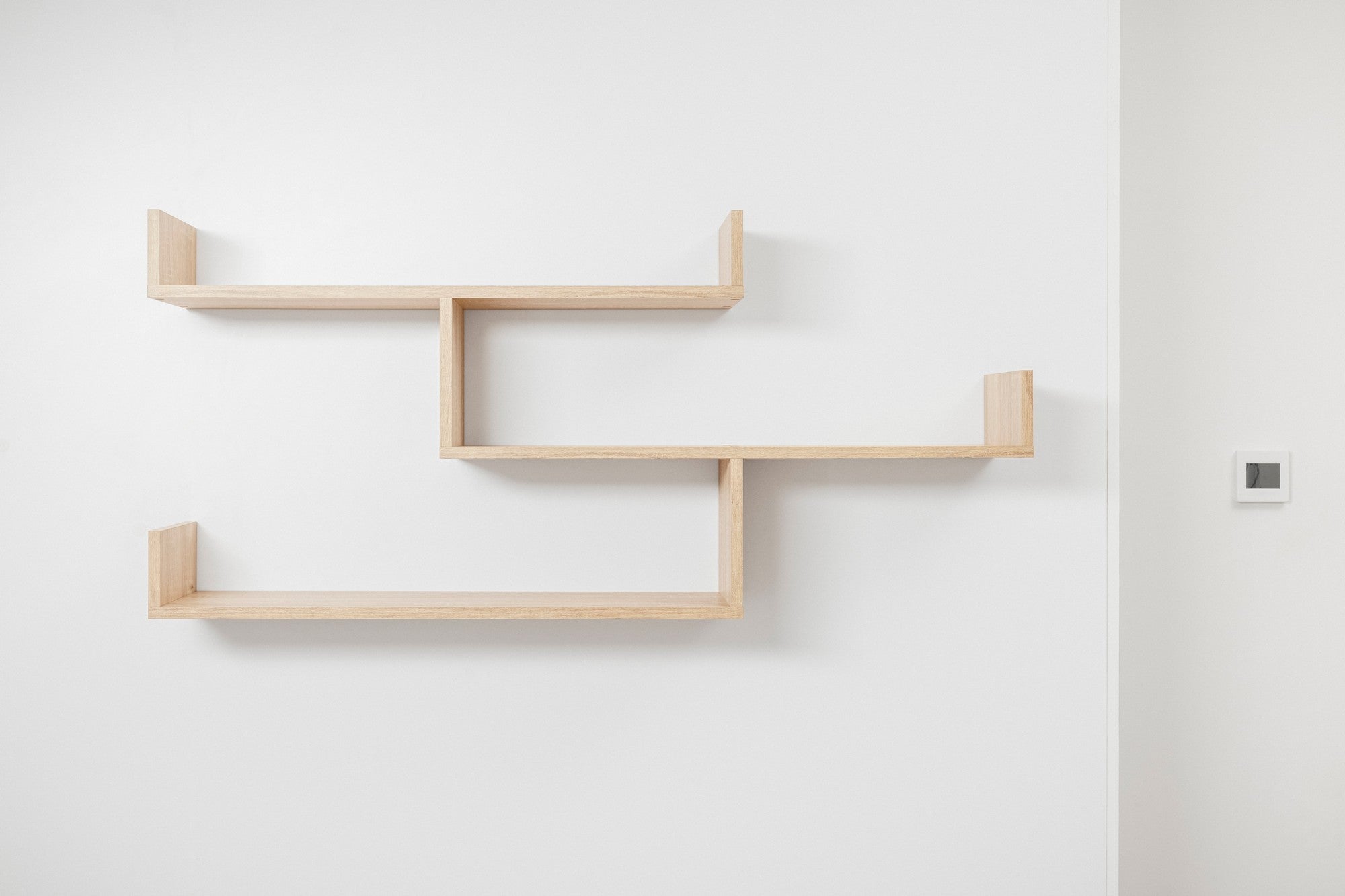 ZURICH MULTI LEVEL SHELF KIT OAK