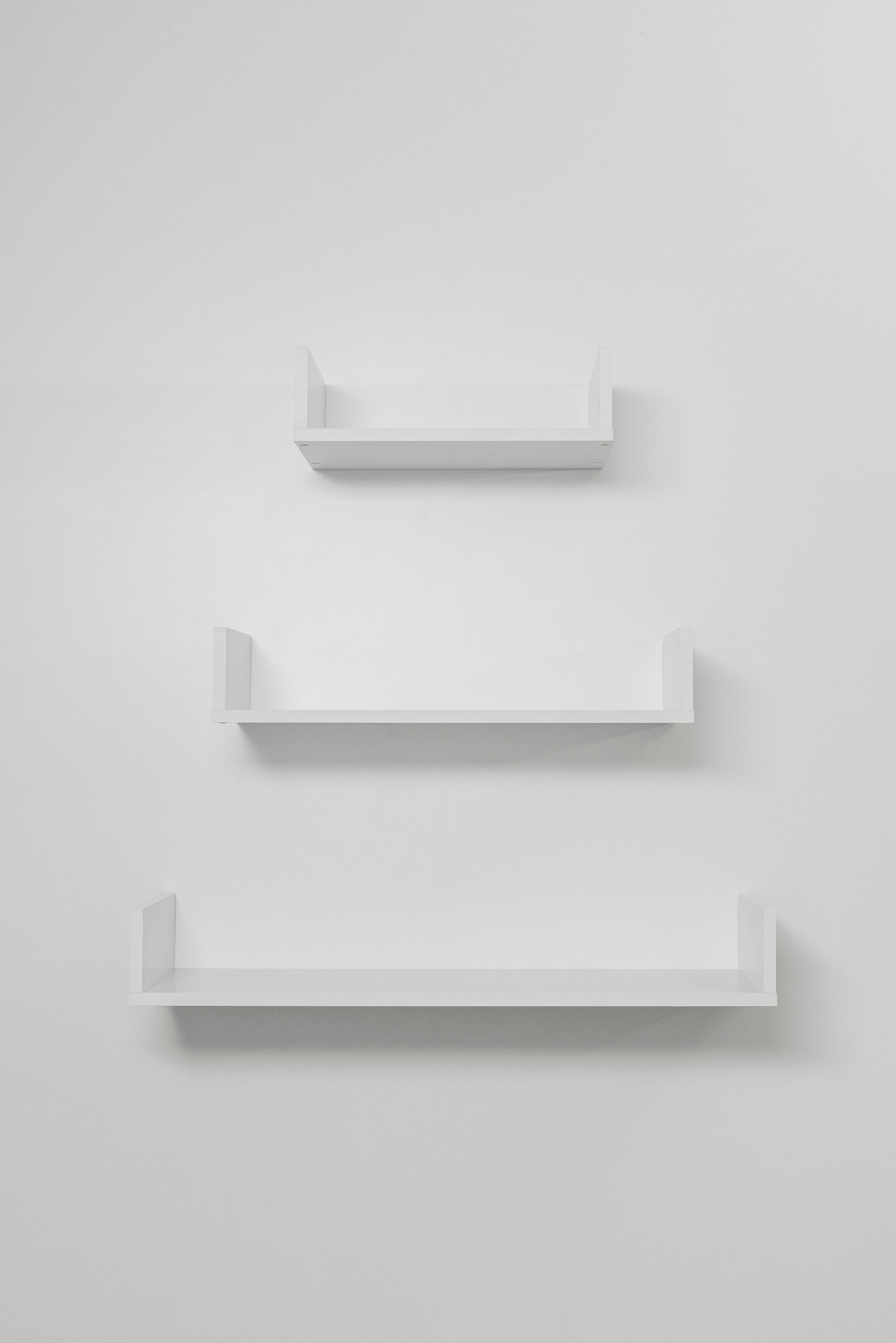 OSLO THREE PIECE SHELF KIT WHITE