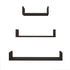 OSLO THREE PIECE SHELF KIT NORDIC ASH