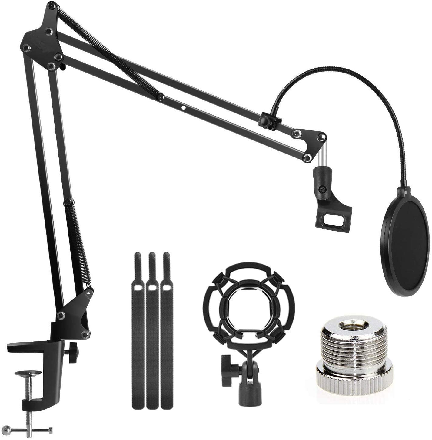 Microphone Radio Broadcasting Stand with 3/8