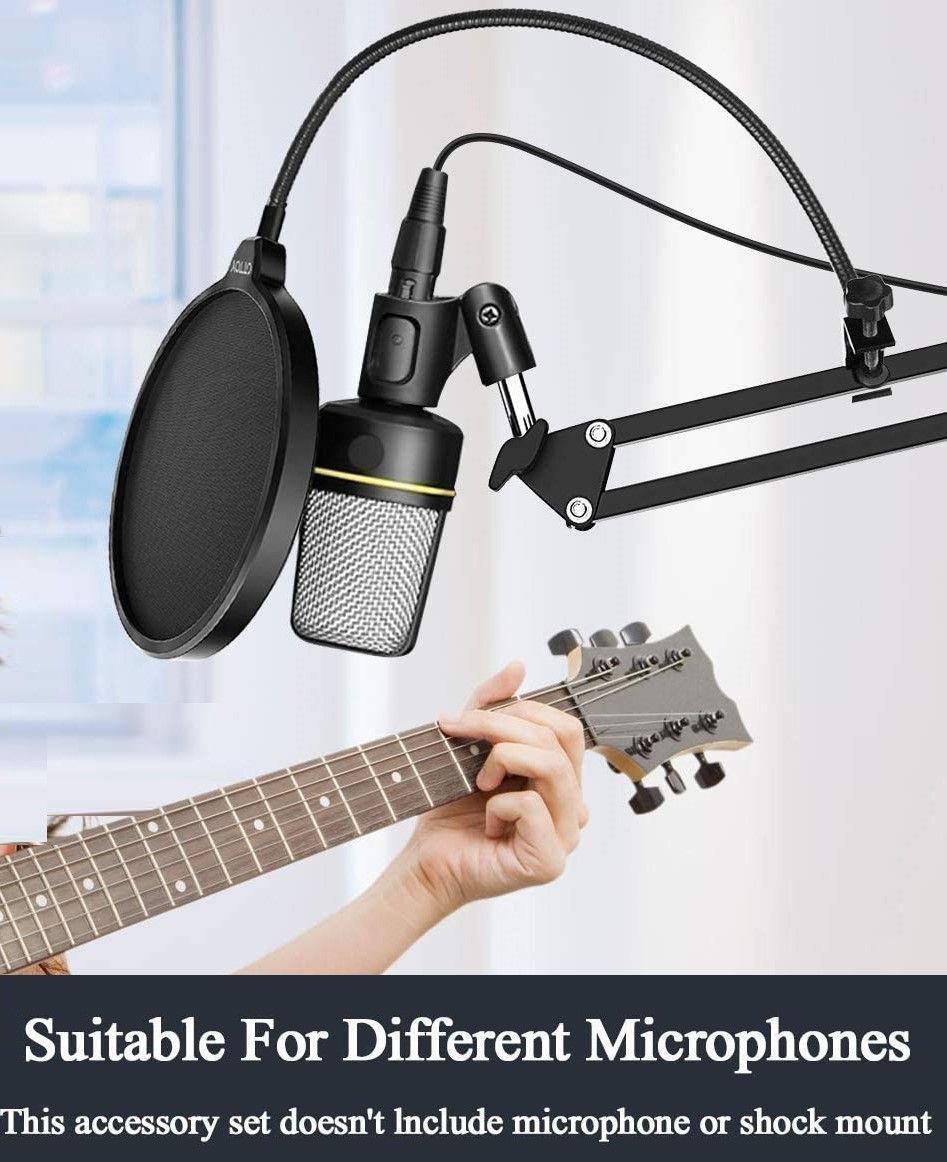Microphone Radio Broadcasting Stand with 3/8