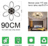 Modern LED Chandelier Light Fixture (90 cm)