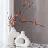 Ceramic Set of 2 Modern White Vases for Home D�cor