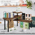 3-Tier Wooden Corner Shelf Kitchen Spice Rack Organiser Home Storage & Organisation
