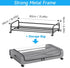 Set 2 Pcs XXL Under Bed Rolling Storage Containers with 50L Large Capacity and Wheels