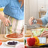 Rotating Spice Rack Organizer with 12 Glass Jars for Kitchen Countertop