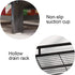 CARLA HOME 2-Tier Kitchen Spice Rack Organizer Storage Shelf for Condiments, Oil Bottles, Utensils, Cutting Board & More