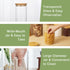 12 Pack Glass Storage Jars with Bamboo Lids for Kitchen Pantry, Pasta, Snacks, Cookies, Candy & More