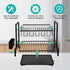 Dish Drying Rack 2-Tier Kitchen Drainer with Drainboard