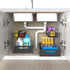 2 Tier Under Sink Organiser with Sliding Drawers for Kitchen & Bathroom