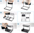 2 Tier Under Sink Organiser with Sliding Drawers for Kitchen & Bathroom